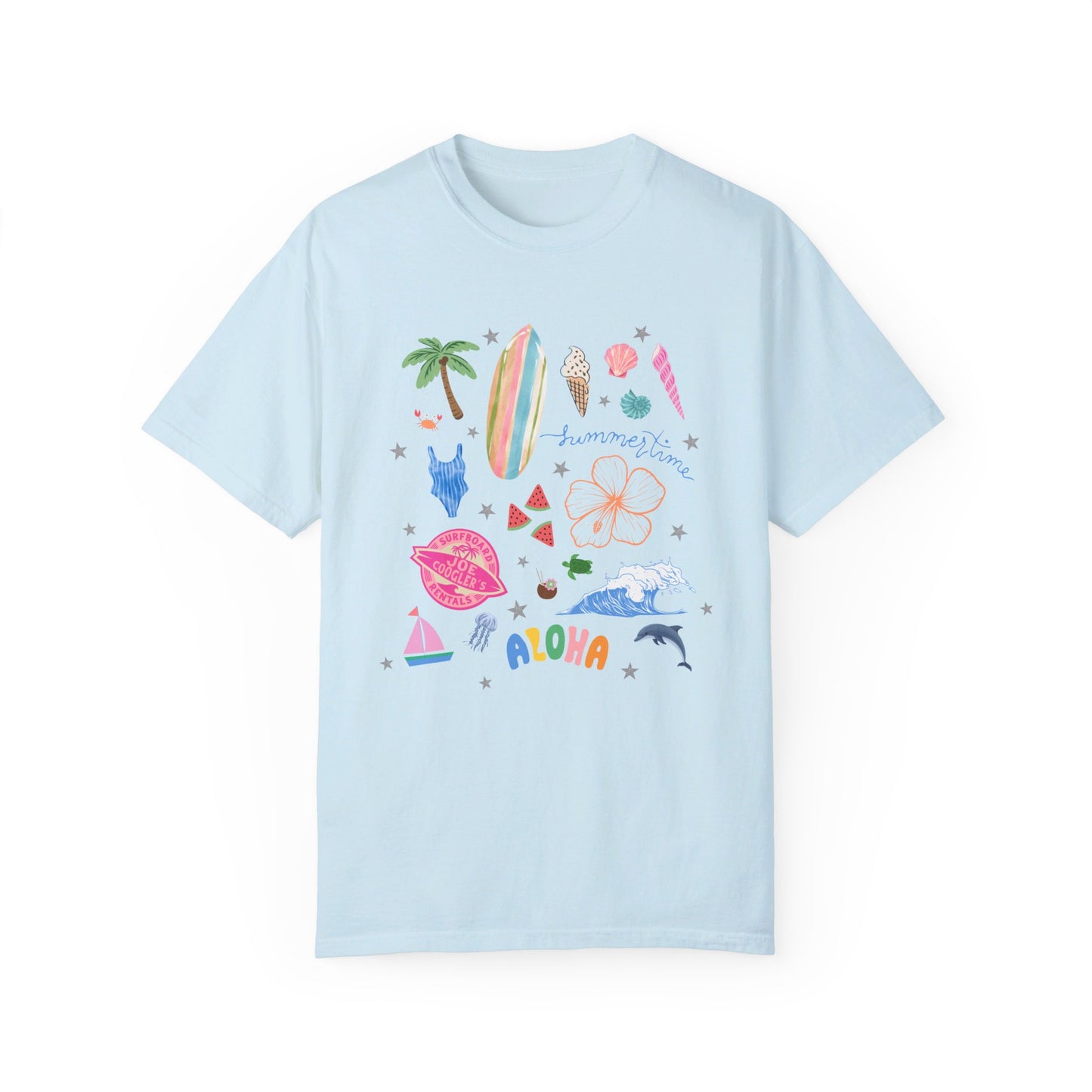 Summertime Sticker Tee