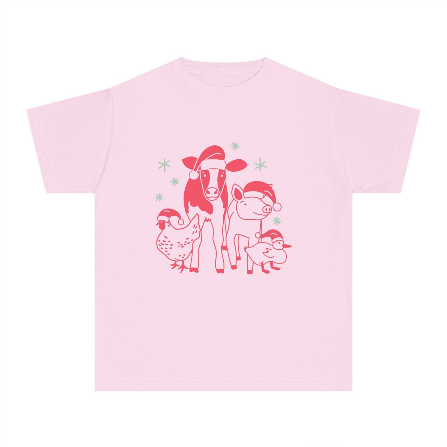 Christmas Farm Kids Pajama Tee