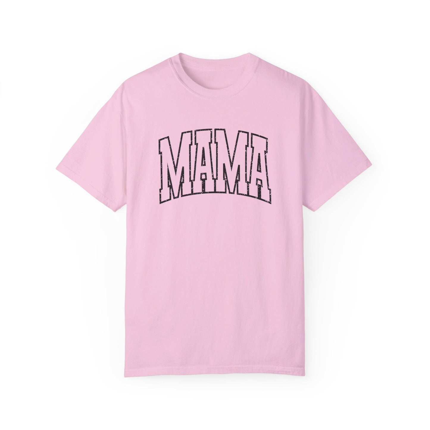 Mama Black Outline Tee