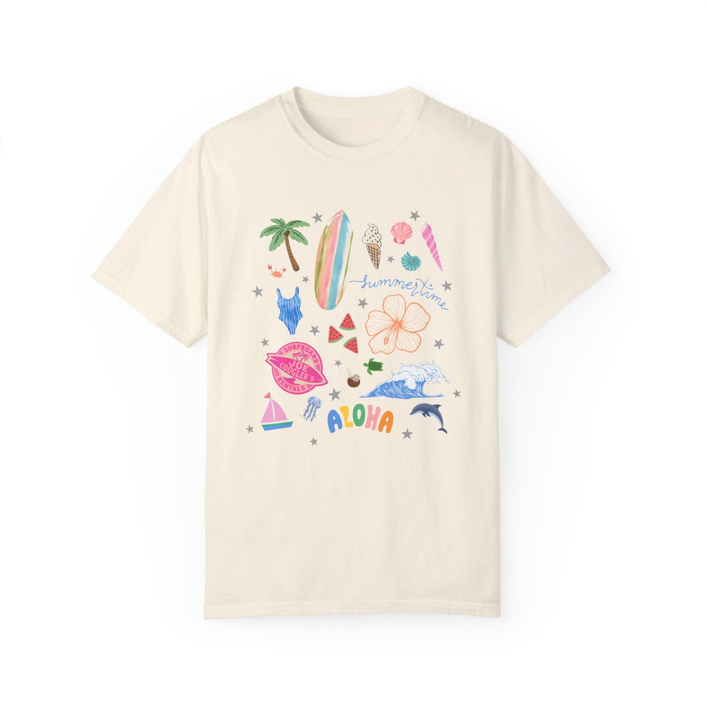 Summertime Sticker Tee