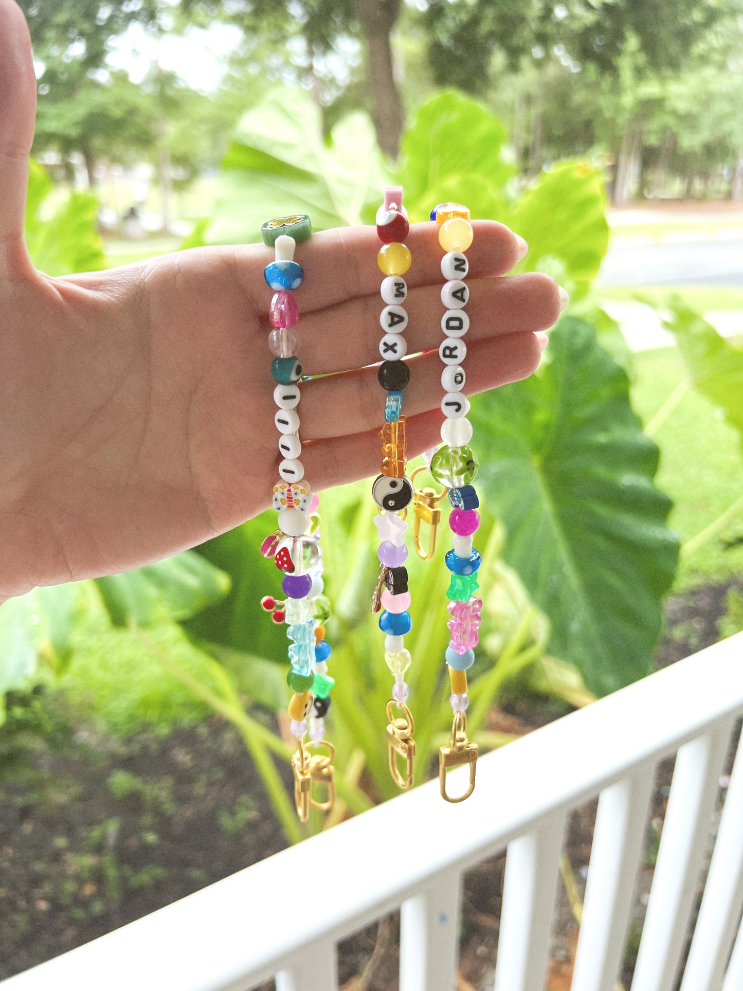 CUSTOM Beaded Bag Charms