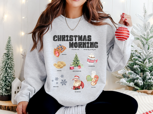 Christmas Morning Sweatshirt X Alyssa Franklin